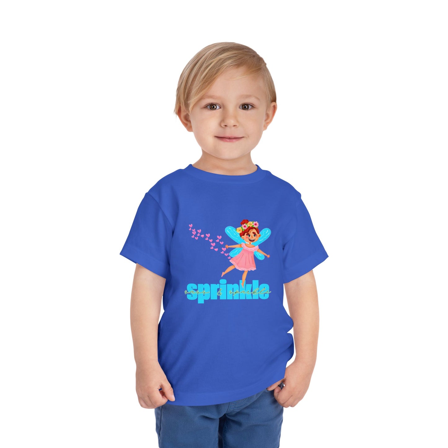 Toddler Sprinkle Sass & Sparkle Tee – Fairy Girl Shirt for Bold Little Spirits