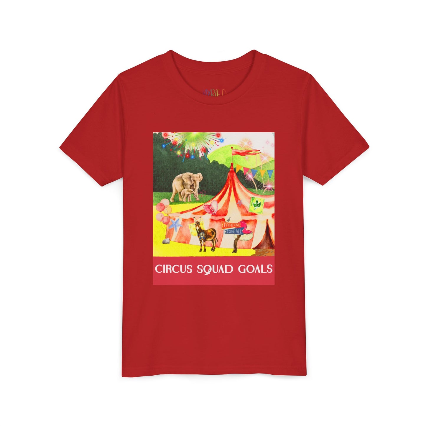 Youth Circus Squad Goals –  Celebration Tee