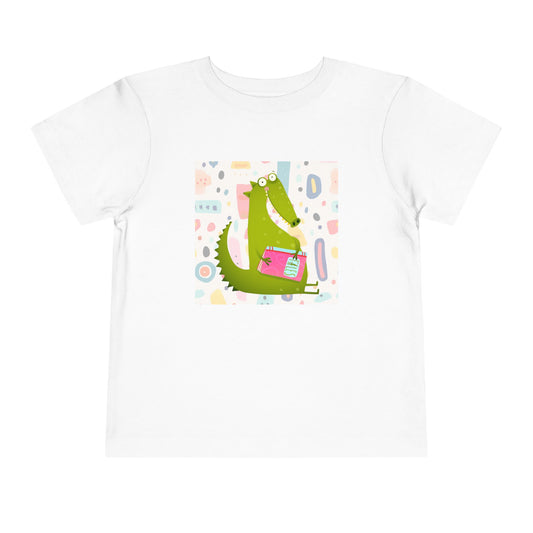 Toddler Book-Lovin’ Gator Tee – Wild About Reading!
