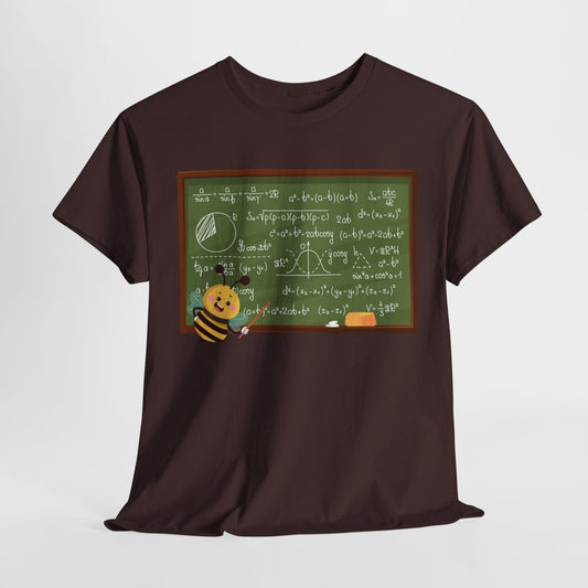 Teen/Adult Unisex Math Bee Tee – Buzz-Worthy Style for Teachers & STEM Fans
