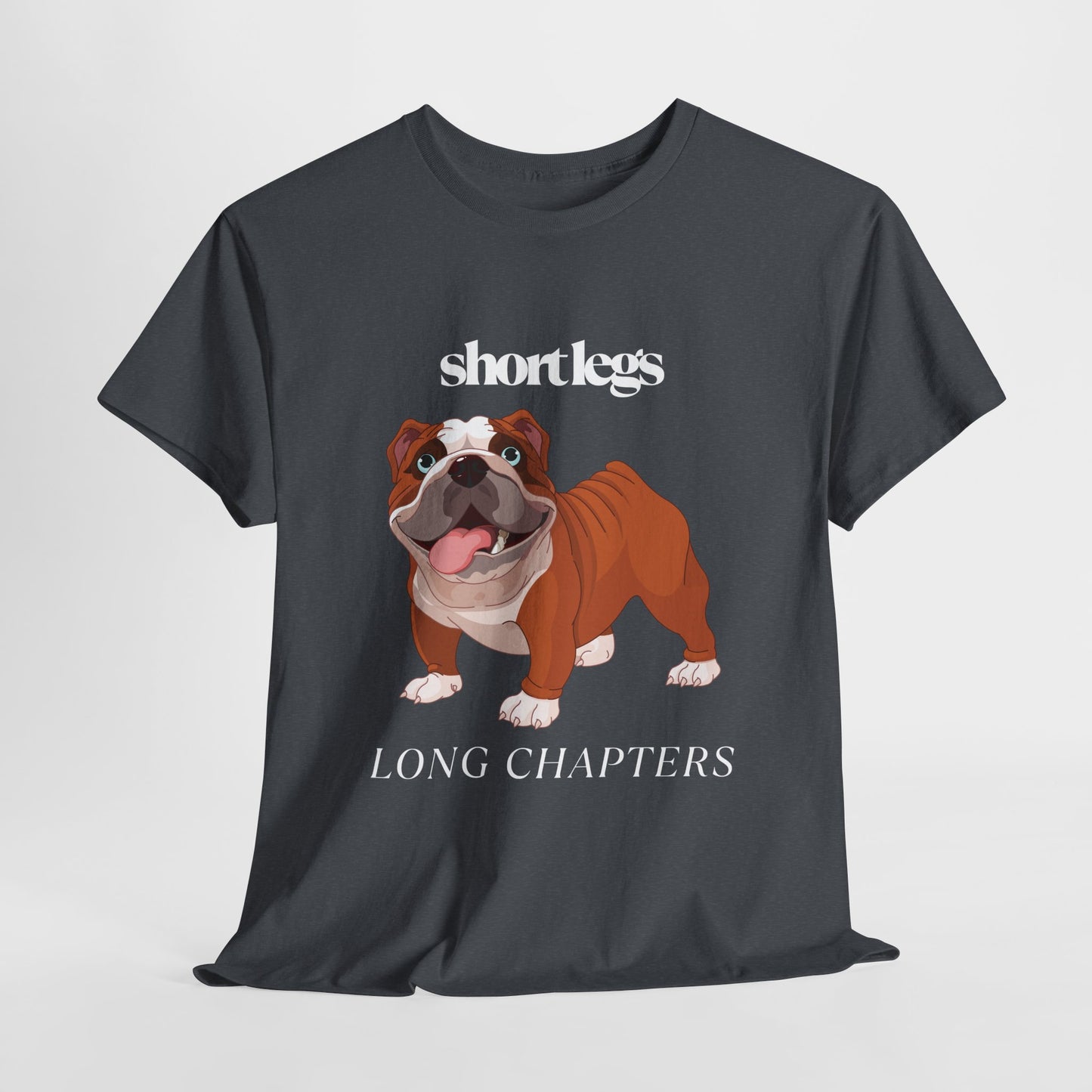 Teen/Adult Unisex Short Legs, Long Chapters Tee – Built for the Long Read