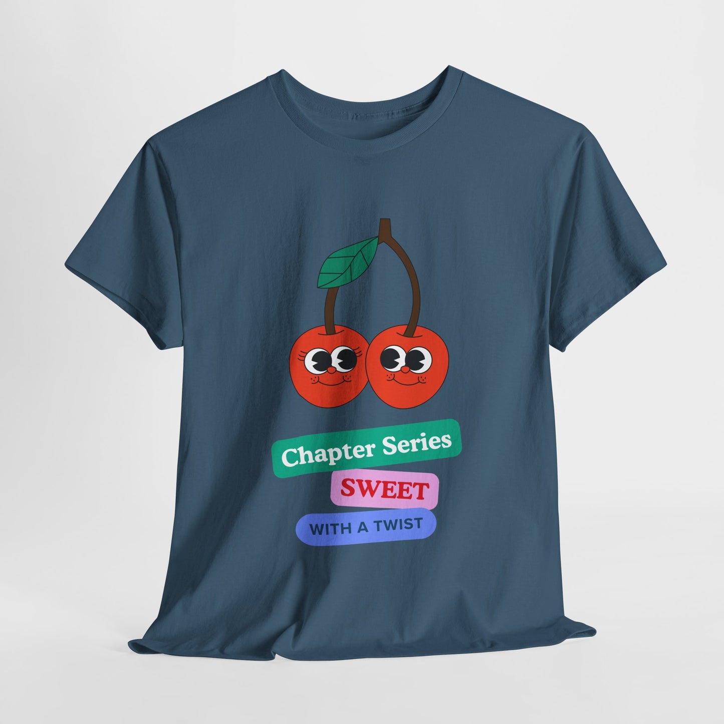 Teen/Adult Unisex Chapter Series – Sweet With a Twist Tee – A Juicy Pick for Book Series Fans