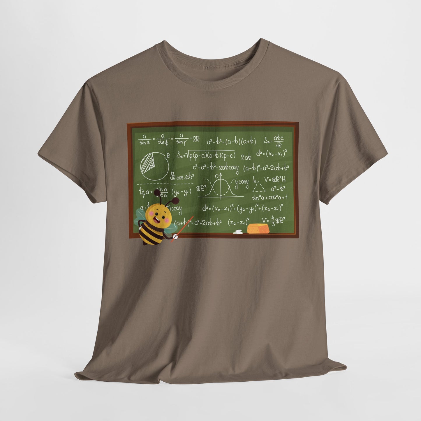 Teen/Adult Unisex Math Bee Tee – Buzz-Worthy Style for Teachers & STEM Fans