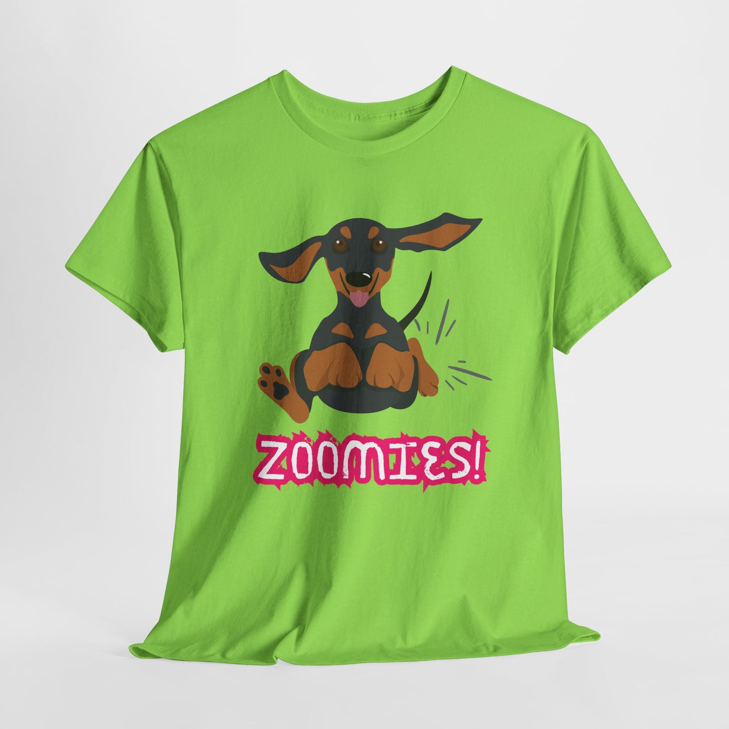 Teen/Adult Unisex Zoomies Tee – Powered by Pure Joy (and Maybe a Squeaky Toy)
