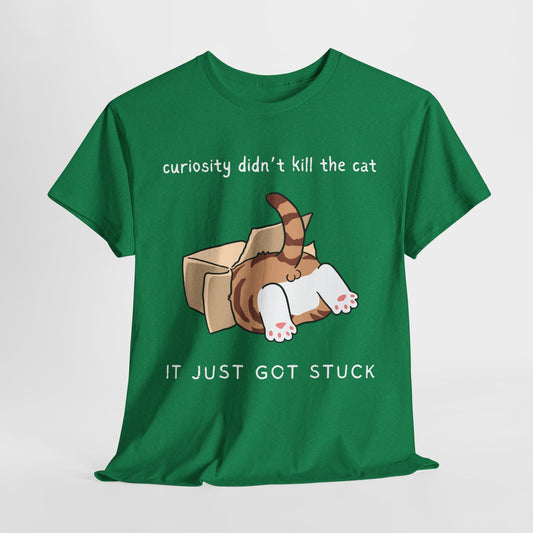 Teen/Adult Unisex Curious & Stuck Tee – Bold Moves, Box Problems