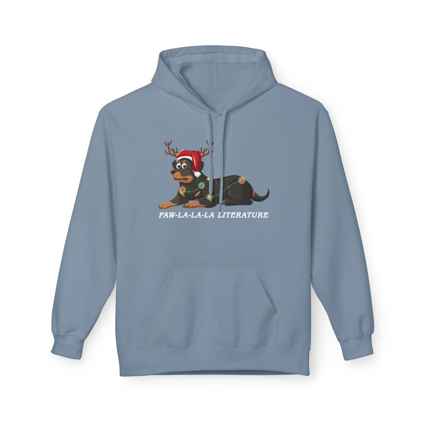 Teen/Adult Unisex Paw-La-La-La Literature Hoodie Printify