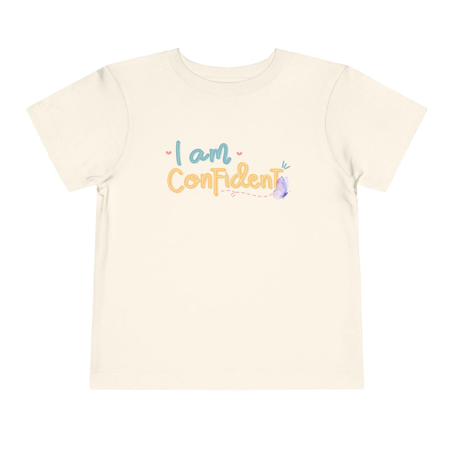Toddler I Am Confident Tee – Empowering Affirmation Shirt for Kids