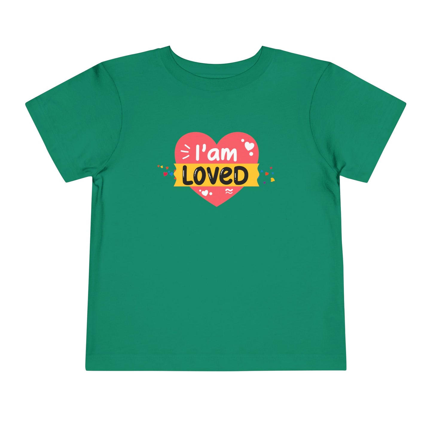 Toddler I Am Loved Tee – Affirmation Shirt for Little Ones with Big Hearts