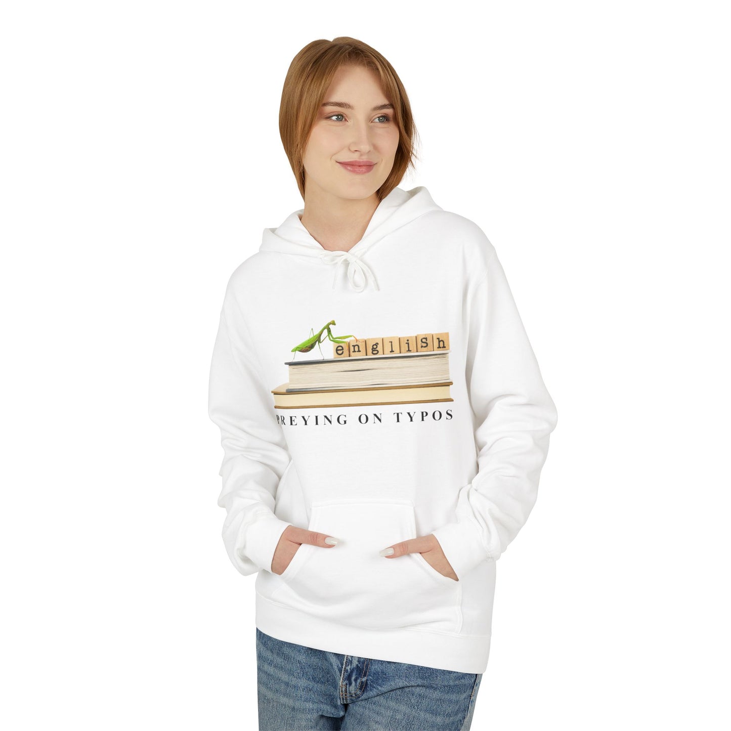 Teen/Adult Unisex English Typos Hoodie