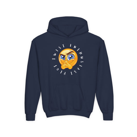 Youth Plot Twist Hoodie – Expressive Style for Story Lovers