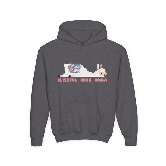 Youth Blissful Book Coma Hoodie – Powered by Stories & Snoozes!