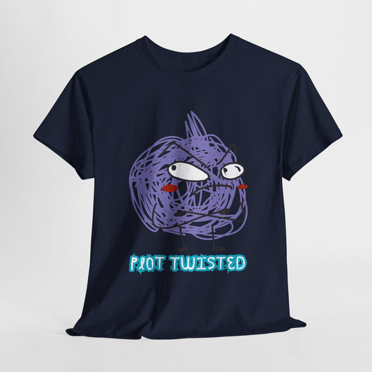 Teen/Adult Unisex Plot Twisted Tee – For the Drama-Loving Reader