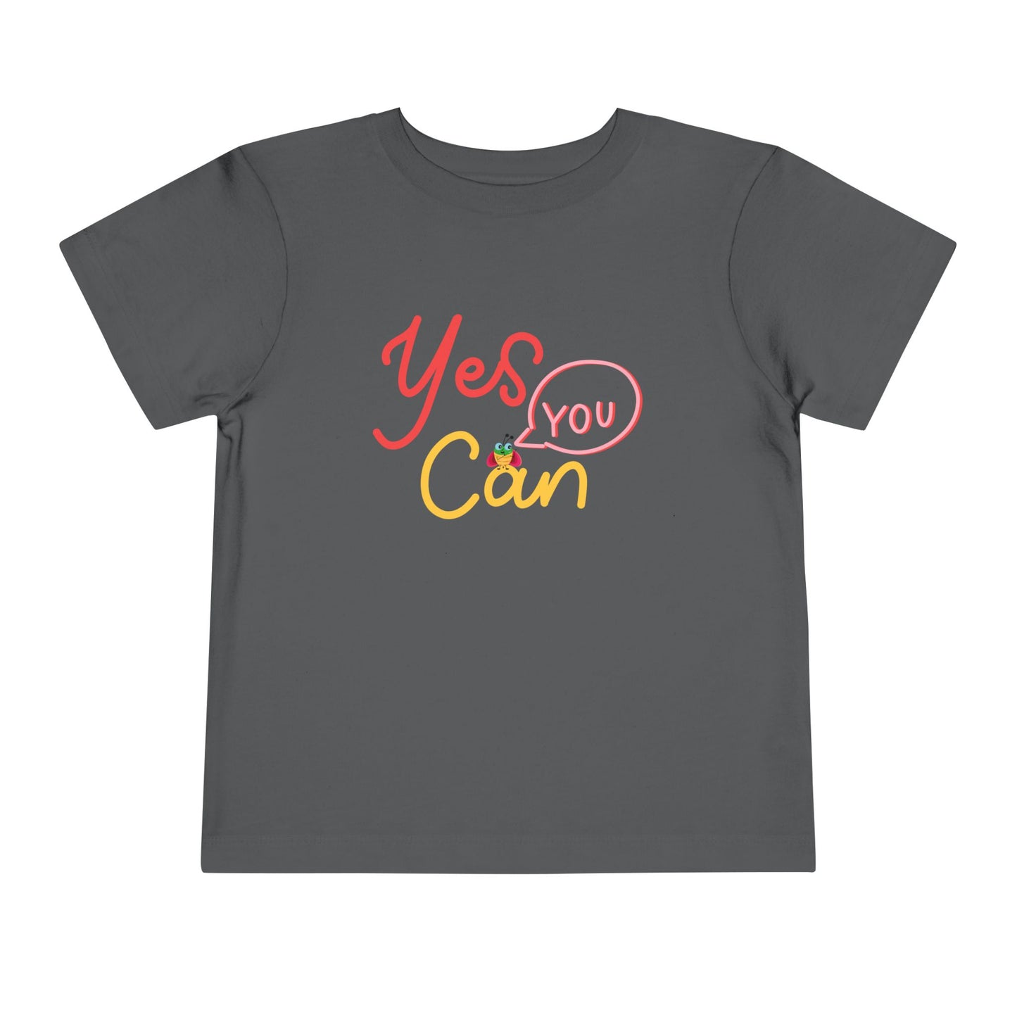 Toddler Yes You Can Tee – Motivational Shirt for Brave Little Ones
