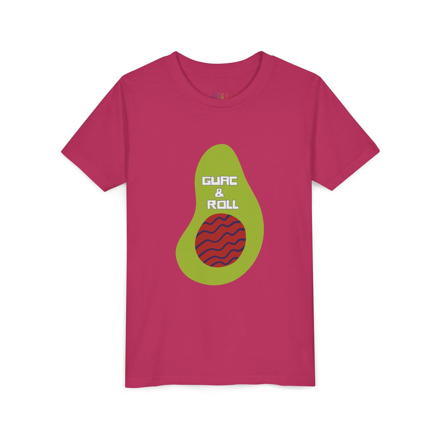 Youth Guac & Roll Tee – Funny Shirt for Foodies & Rockstars, For kids who bring the flavor and the moves