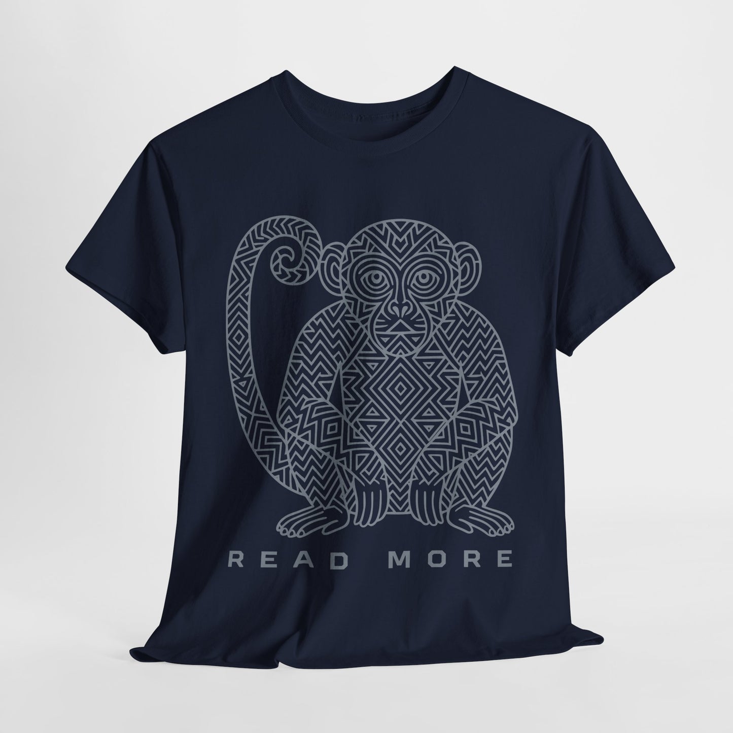 Teen/Adult Unisex – Read More Tribal Monkey Tee