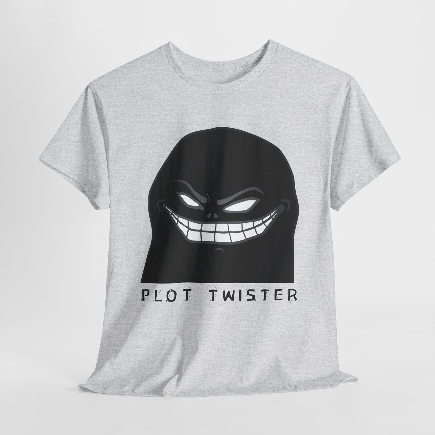 Teen/Adult Unisex Plot Twister Tee – Master of Mayhem & Cliffhangers