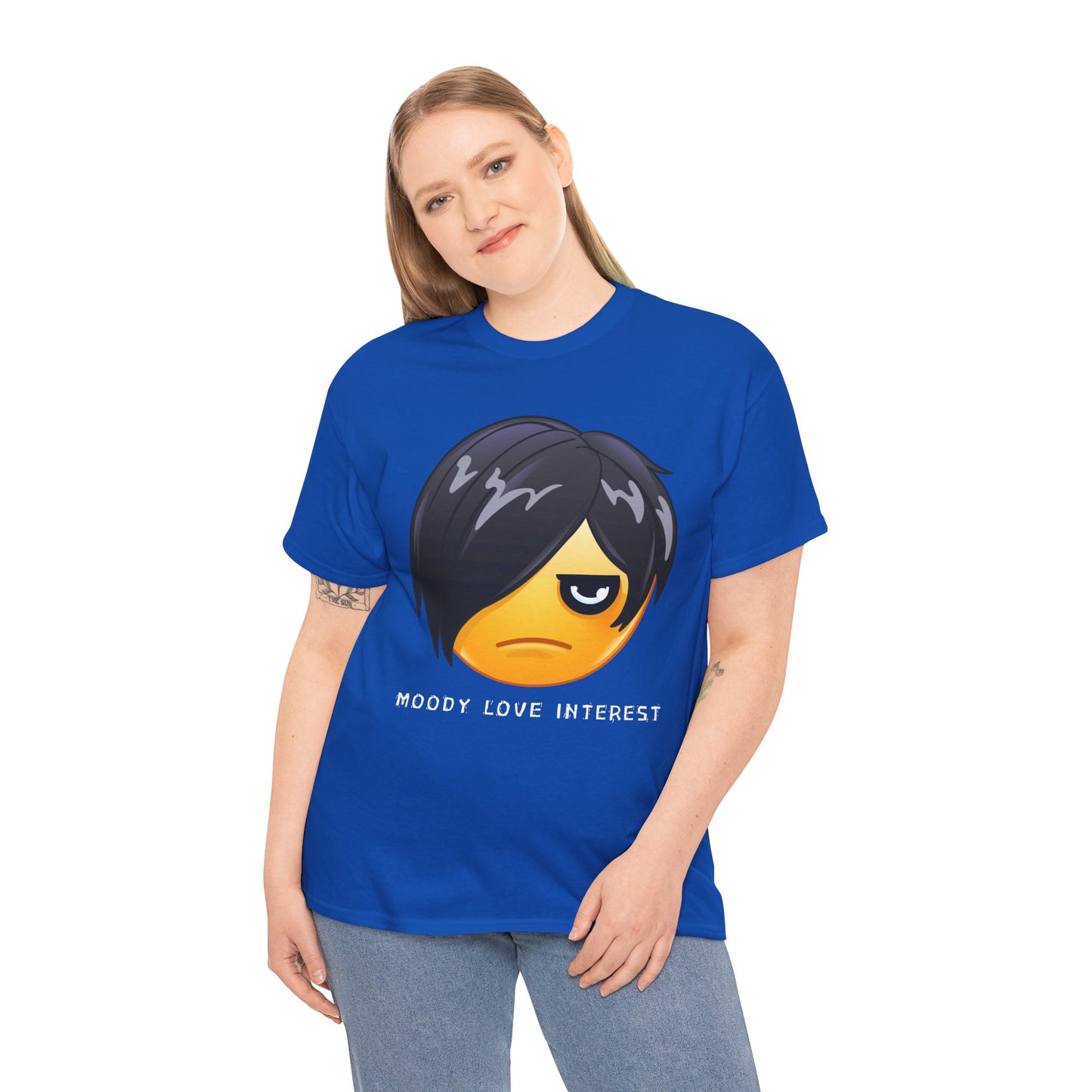 Teen/Adult Unisex Moody Love Interest Tee â€“ Brood First, Kiss Later