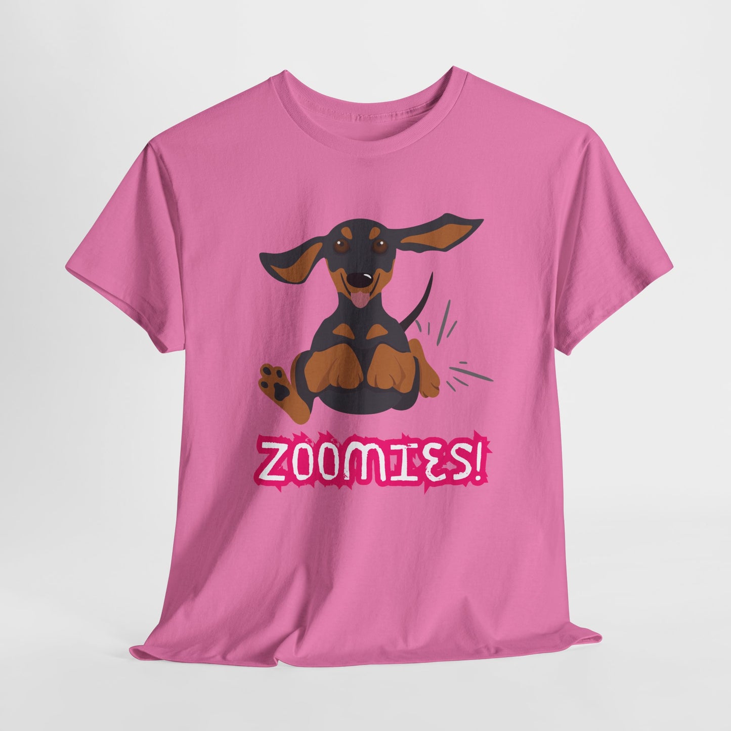 Teen/Adult Unisex Zoomies Tee – Powered by Pure Joy (and Maybe a Squeaky Toy)