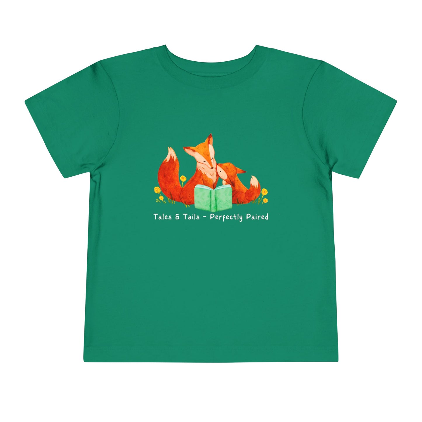 Toddler Tales & Tails Fox Tee – Matching Moments for Readers of All Ages
