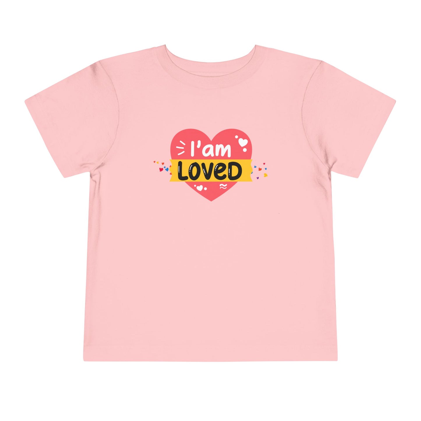 Toddler I Am Loved Tee – Affirmation Shirt for Little Ones with Big Hearts