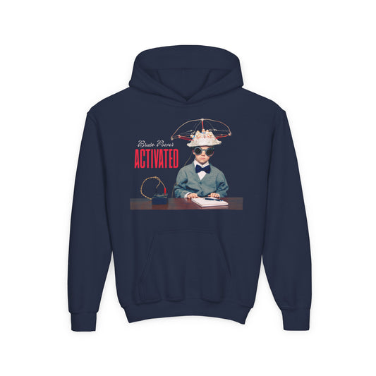 Youth Brain Power Activated Hoodie – Genius Mode: On!