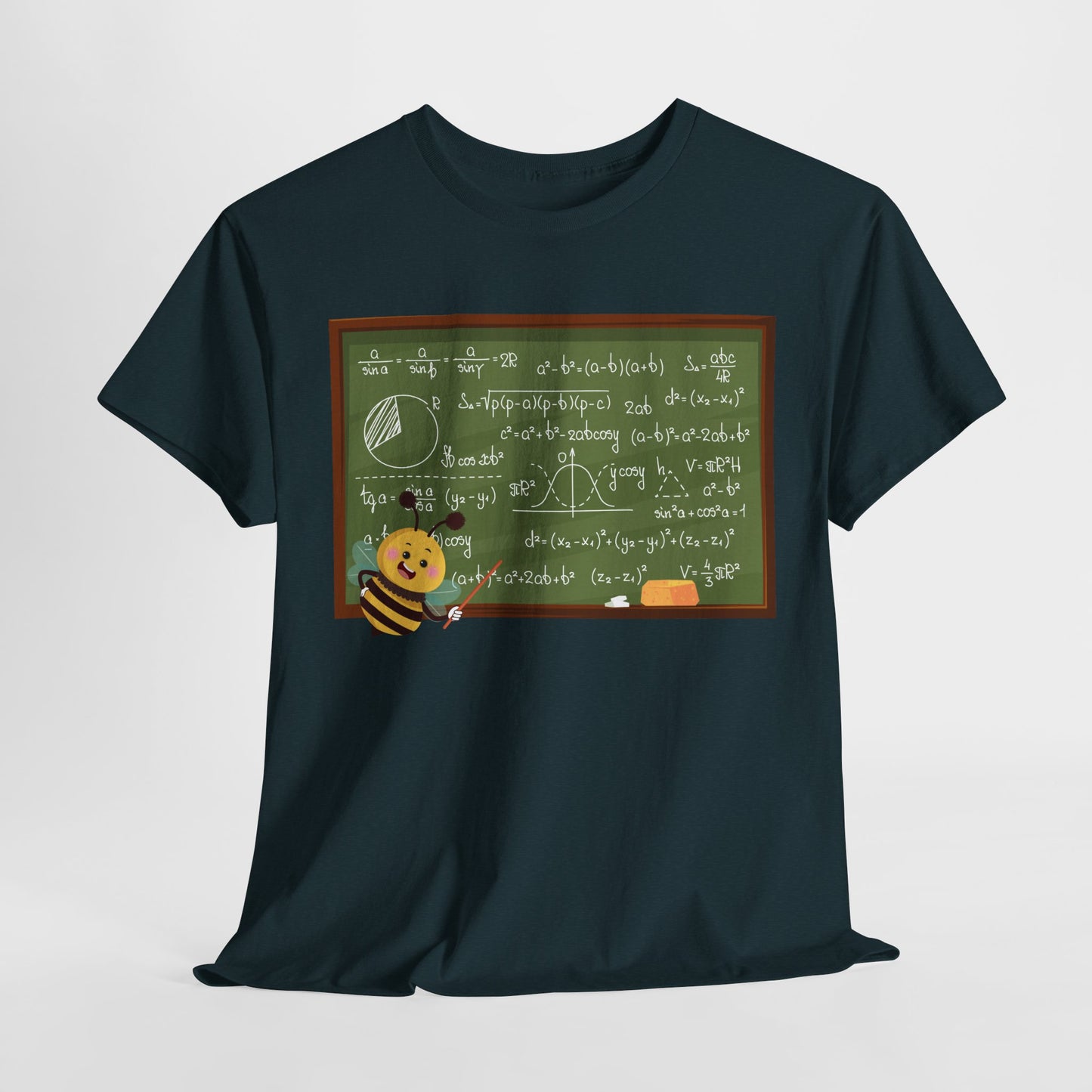 Teen/Adult Unisex Math Bee Tee – Buzz-Worthy Style for Teachers & STEM Fans