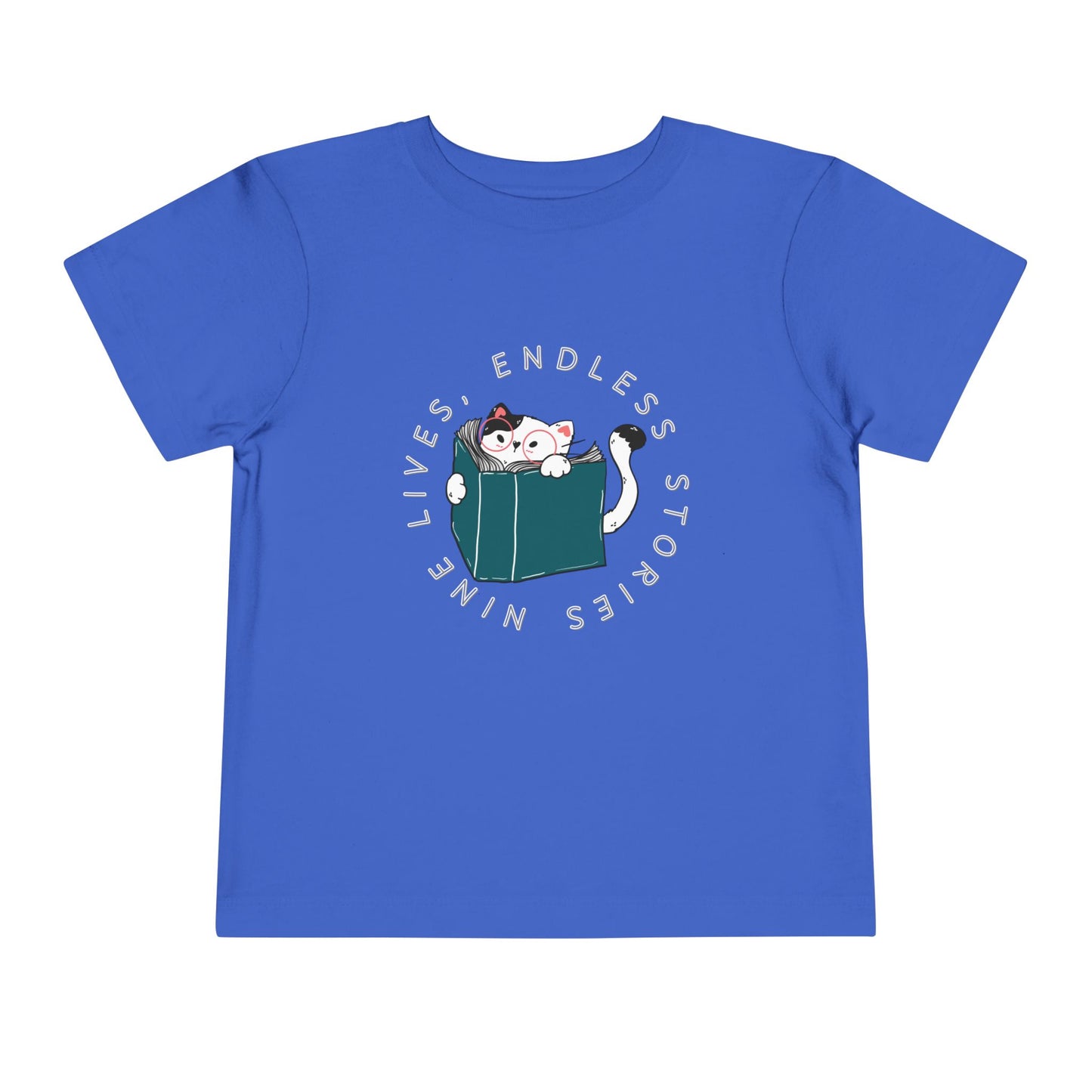 Toddler Nine Lives, Endless Stories T-Shirt