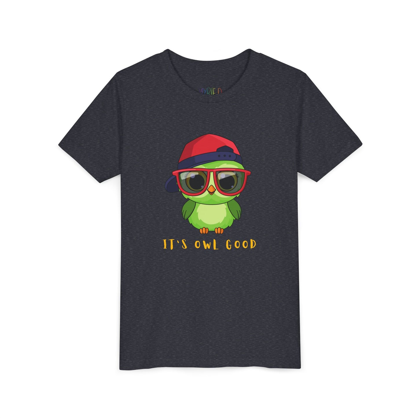 Youth It's Owl Good Tee – Funny & Cool Shirt for Kids Who Keep It Chill