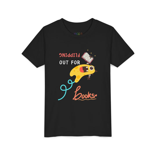 Youth Flipping Out for Books Tee