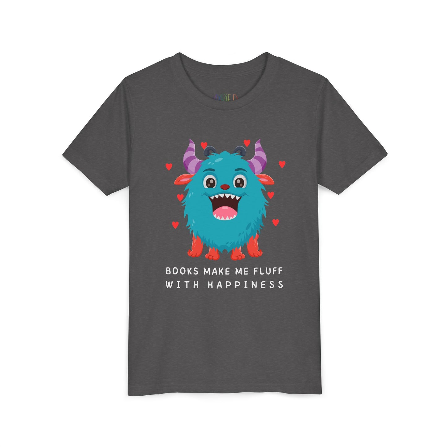 Youth Books Make Me Fluff With Happiness Tee
