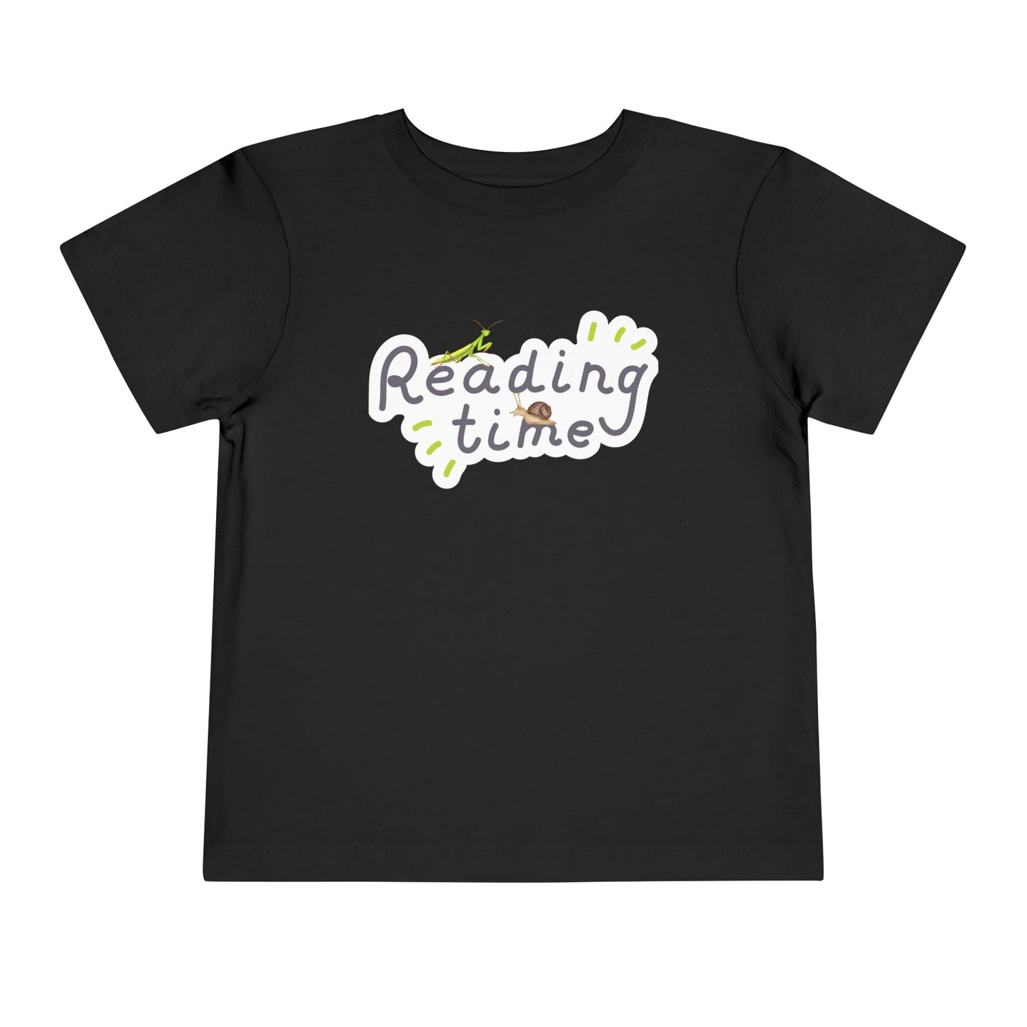 Toddler Reading Time Tee – Nature-Inspired Shirt for Book-Loving Kids