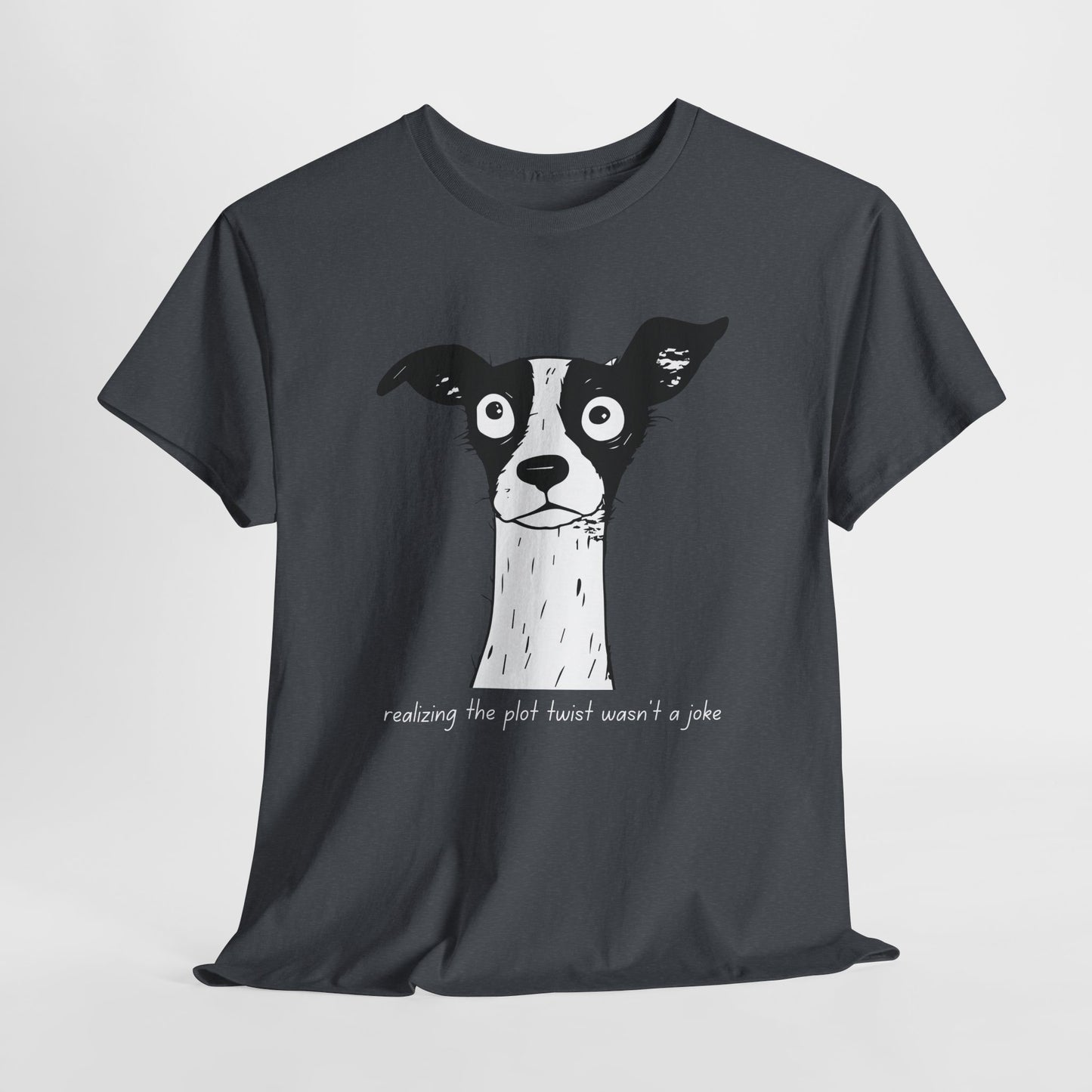 Teen/Adult Unisex Plot Twist Panic Tee – This Can’t Be Happening