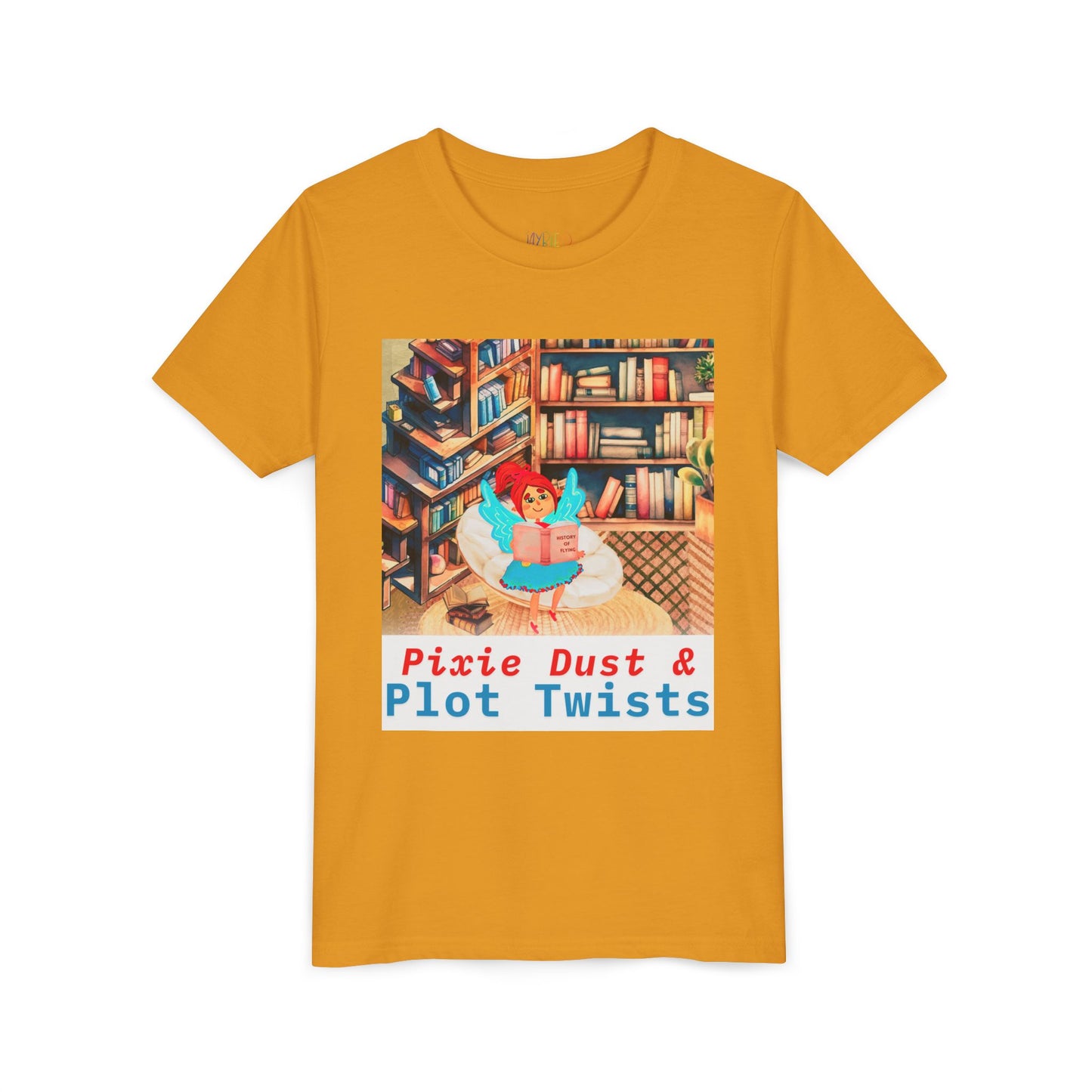 Youth Pixie Dust & Plot Twists Tee – Where Stories Take Flight