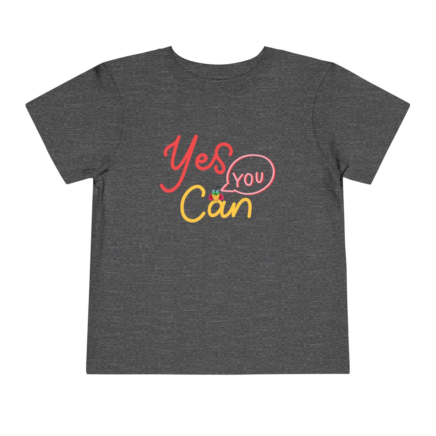 Toddler Yes You Can Tee – Motivational Shirt for Brave Little Ones