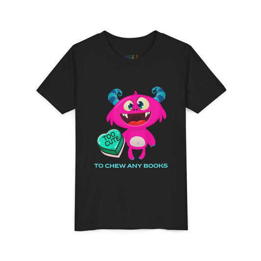 Youth Too Cute to Chew Books Tee