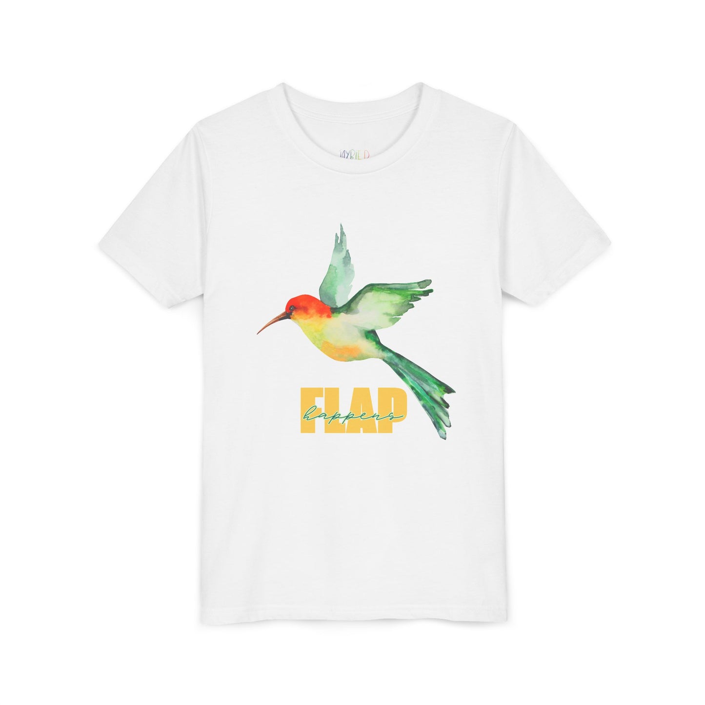 Youth Flap Happens Tee – Shake It Off and Keep Flying