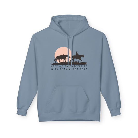 Teen/Adult Unisex Left Me on Chapter 12 Western Hoodie
