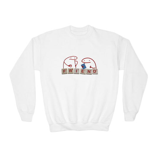 Youth Friendship Sweatshirt – Sharing Stories & Smiles