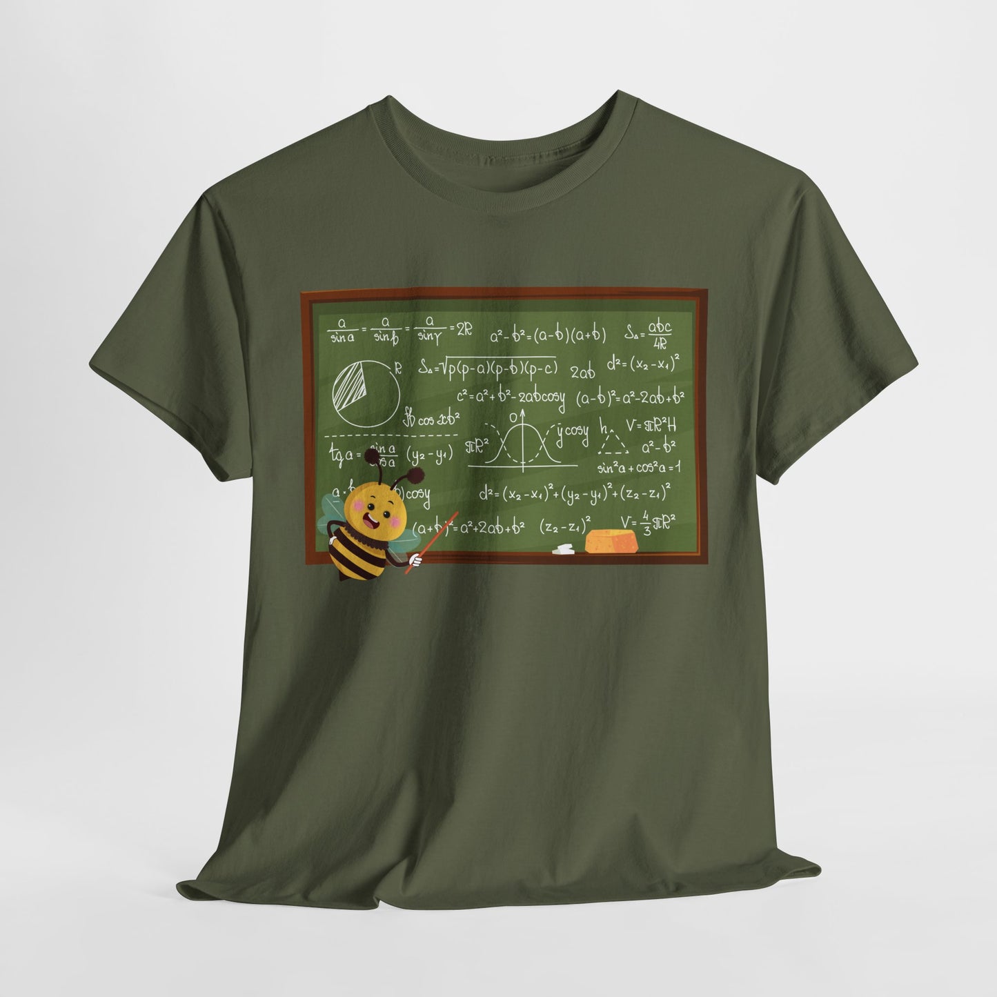 Teen/Adult Unisex Math Bee Tee – Buzz-Worthy Style for Teachers & STEM Fans