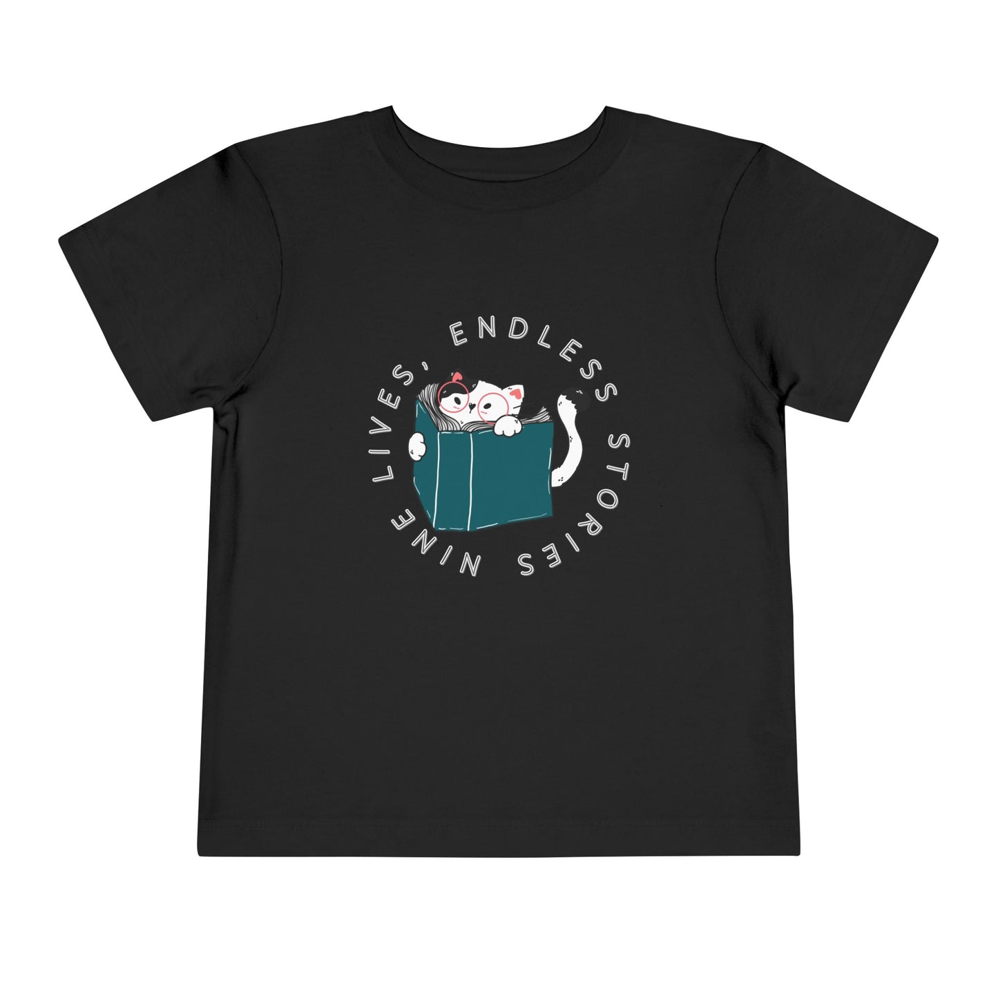 Toddler Nine Lives, Endless Stories T-Shirt