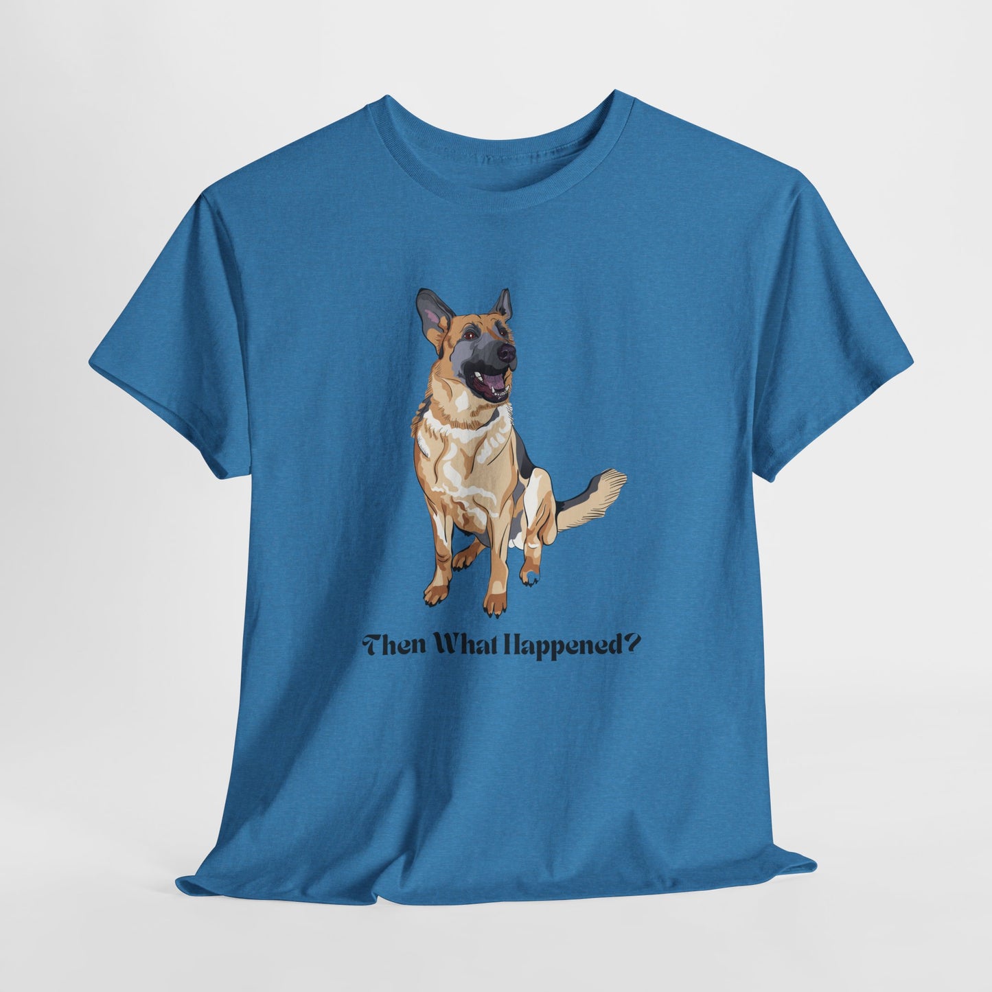 Teen/Adult Unisex Then What Happened? Tee – Loyal Listener, Page Turner