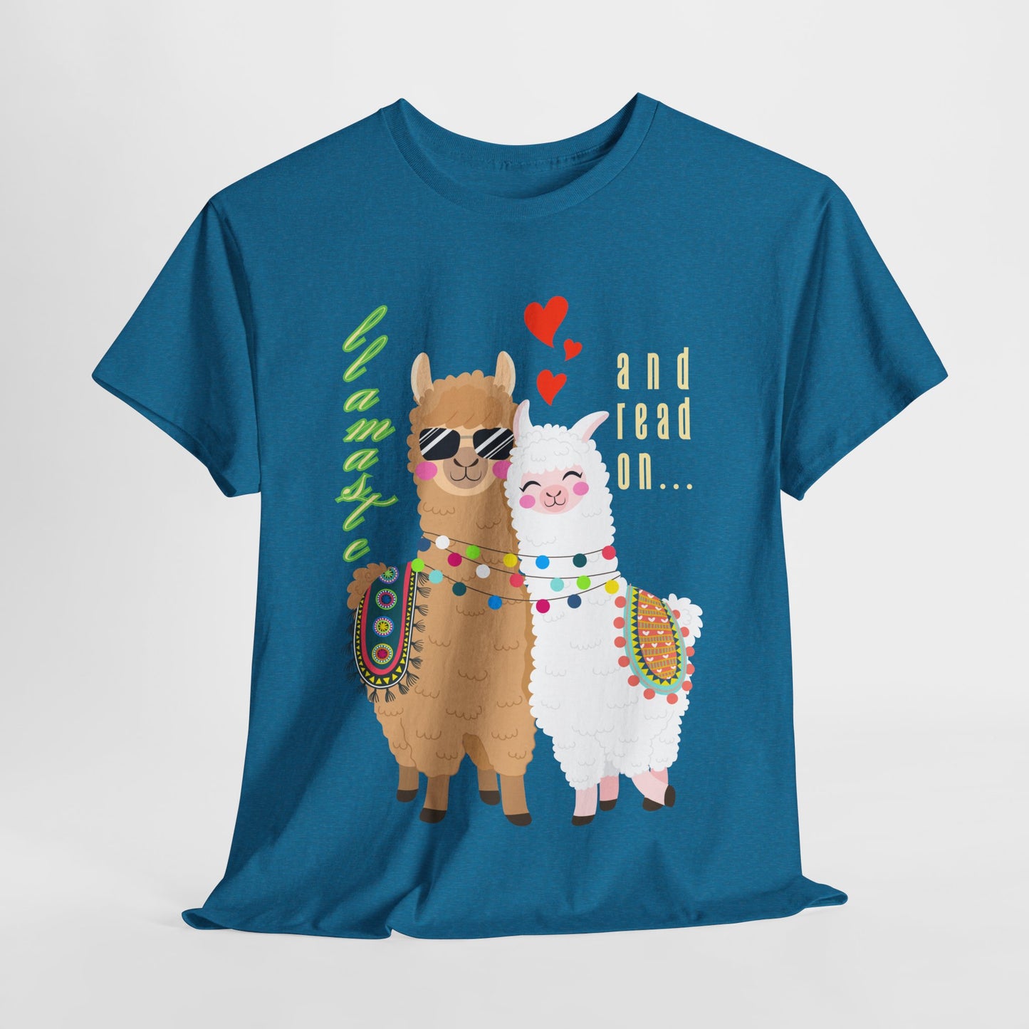 Teen/Adult Unisex – Llamaste & Read On Tee