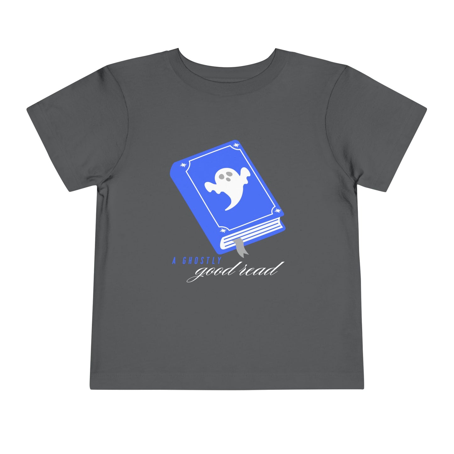 Toddler A Ghostly Good Read Tee – Spooky Cute Book Shirt for Kids