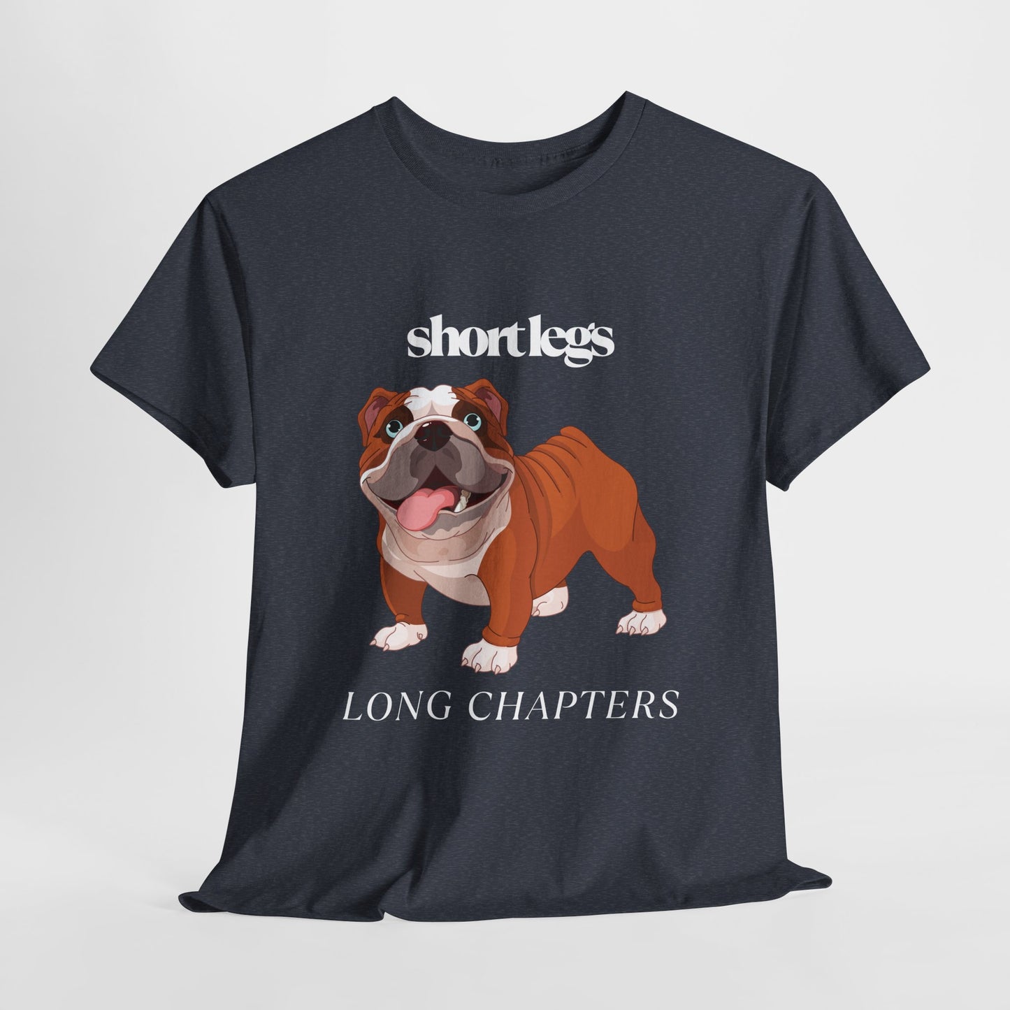Teen/Adult Unisex Short Legs, Long Chapters Tee – Built for the Long Read