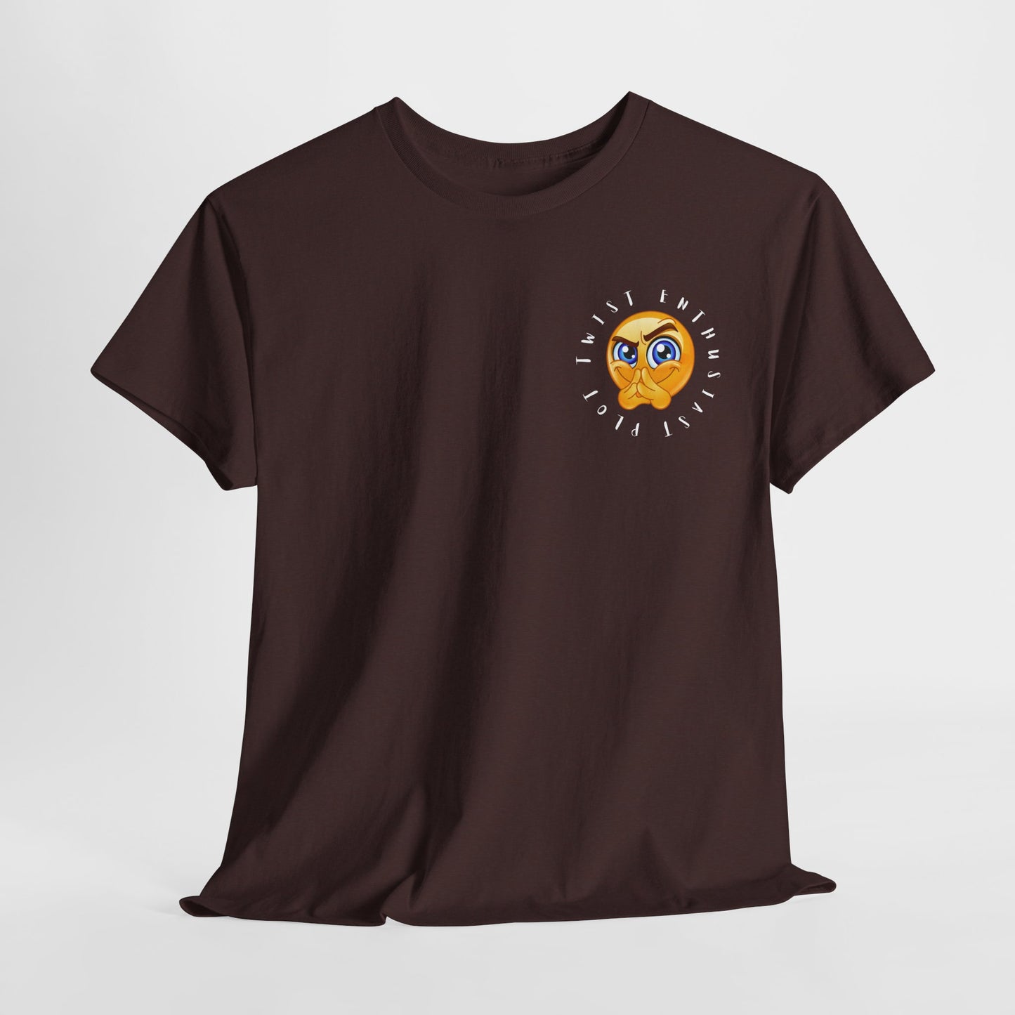 Teen/Adult Unisex Tee – Plot Twist Enthusiast (Emoji Edition)