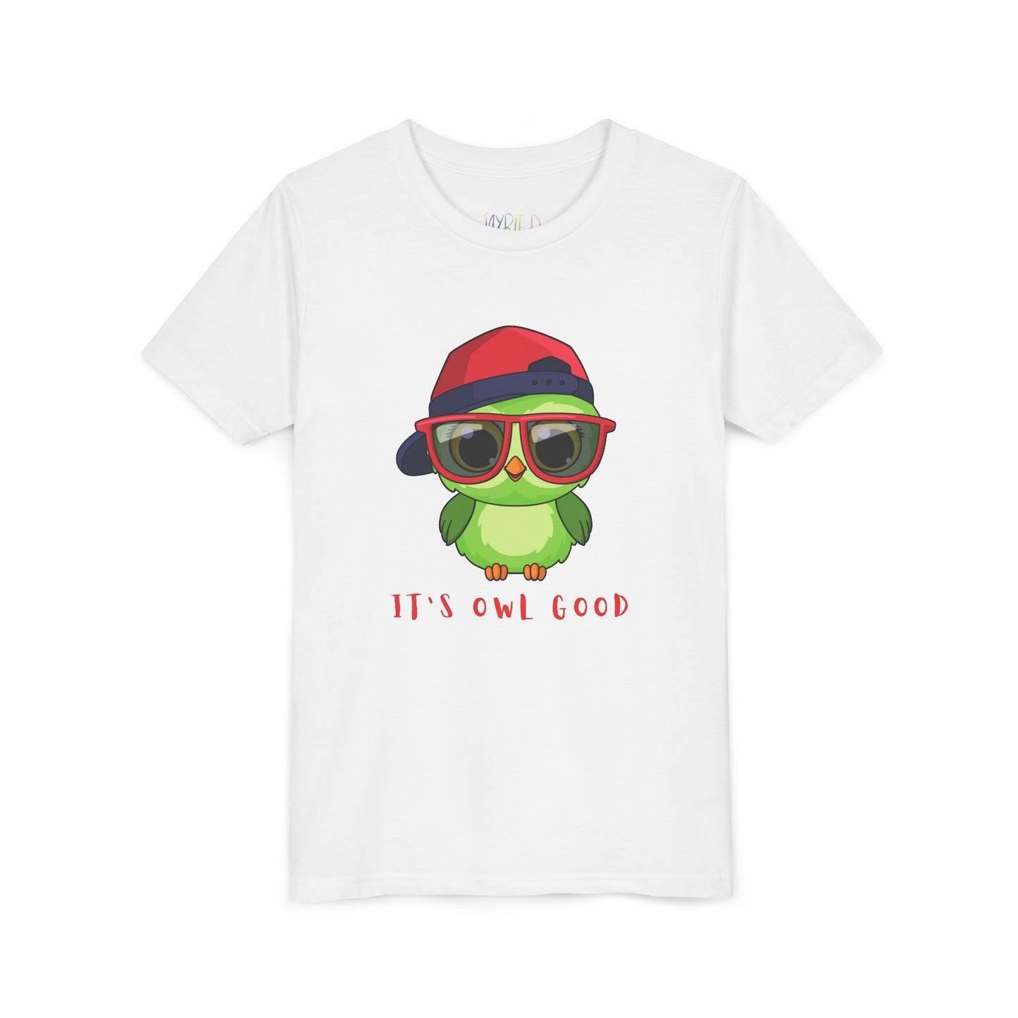 Youth It's Owl Good Tee – Funny & Cool Shirt for Kids Who Keep It Chill