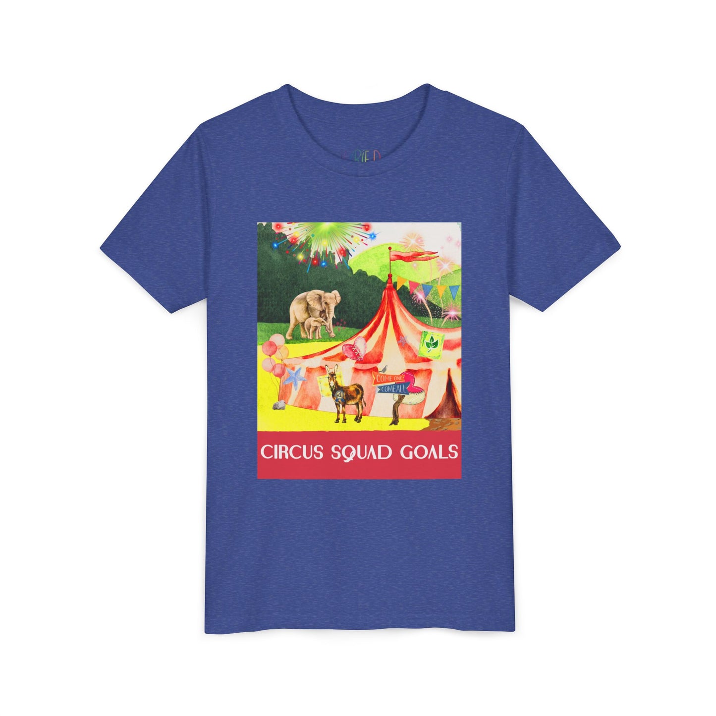 Youth Circus Squad Goals –  Celebration Tee
