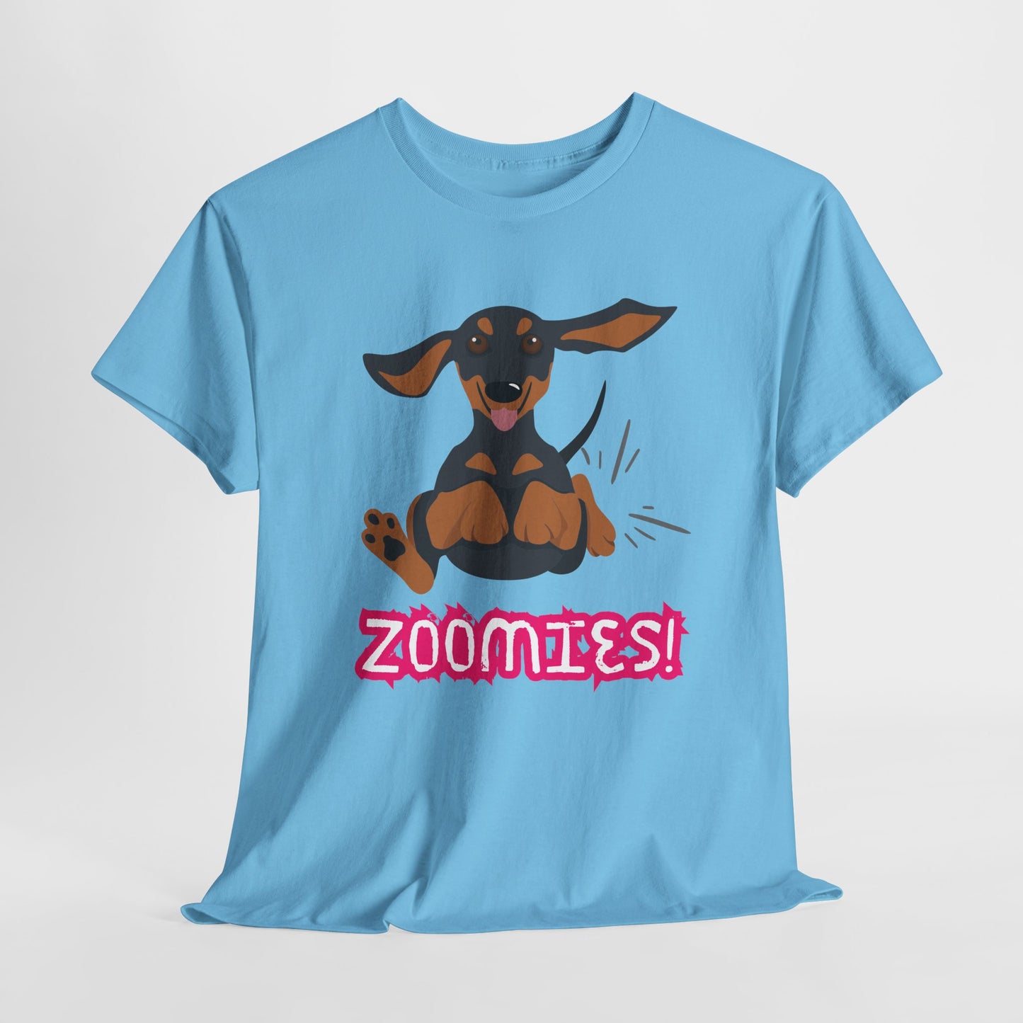 Teen/Adult Unisex Zoomies Tee – Powered by Pure Joy (and Maybe a Squeaky Toy)
