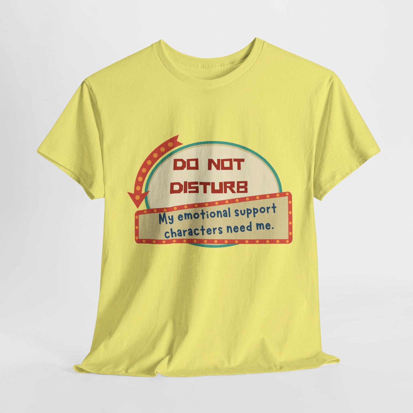 Teen/Adult Unisex Do Not Disturb Tee – For Devoted Readers & Fictional Besties