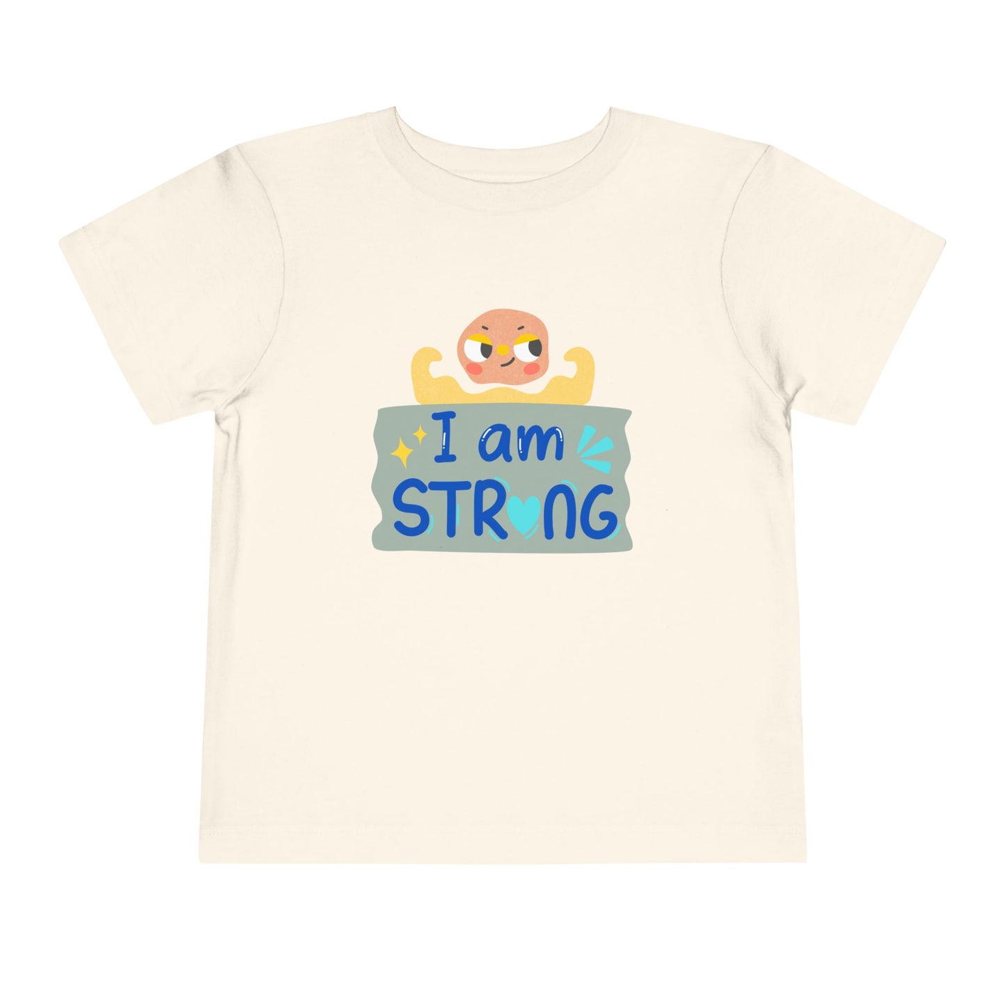 Toddler I Am Strong Tee – Bold & Uplifting Shirt for Confident Kids